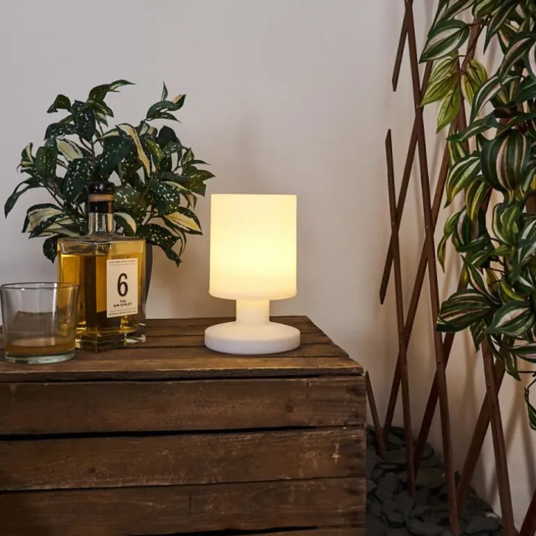 Lampe à poser Dulce LED Blanc, 1 lumière