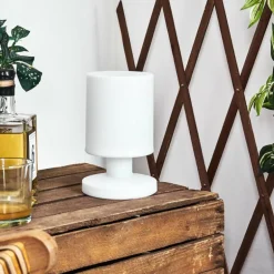 Lampe à poser Dulce LED Blanc, 1 lumière