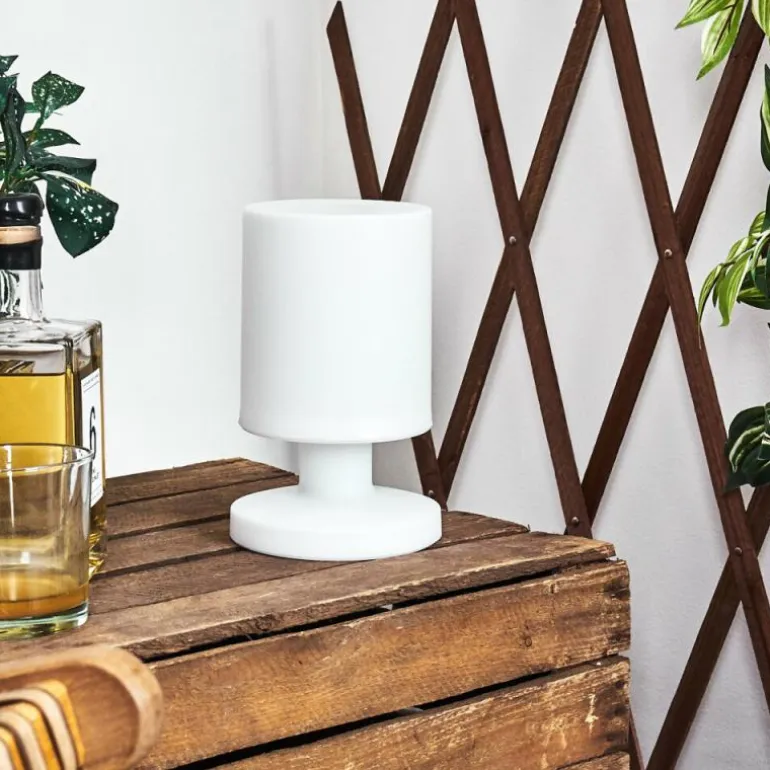 Lampe à poser Dulce LED Blanc, 1 lumière