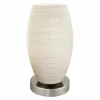 Lampe à poser Eglo BATISTA Nickel mat, 1 lumière