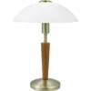 Lampe à poser Eglo SOLO 1 Brun foncé