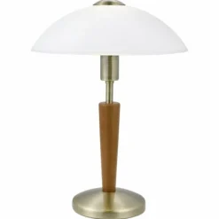 Lampe à poser Eglo SOLO 1 Brun foncé
