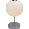 Lampe à poser Globo Trude LED Nickel mat, 1 lumière