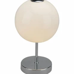 Lampe à poser Globo Trude LED Nickel mat, 1 lumière