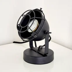 Lampe à poser Glostrup Noir, 1 lumière
