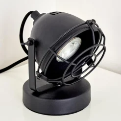 Lampe à poser Glostrup Noir, 1 lumière