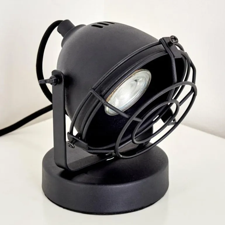 Lampe à poser Glostrup Noir, 1 lumière
