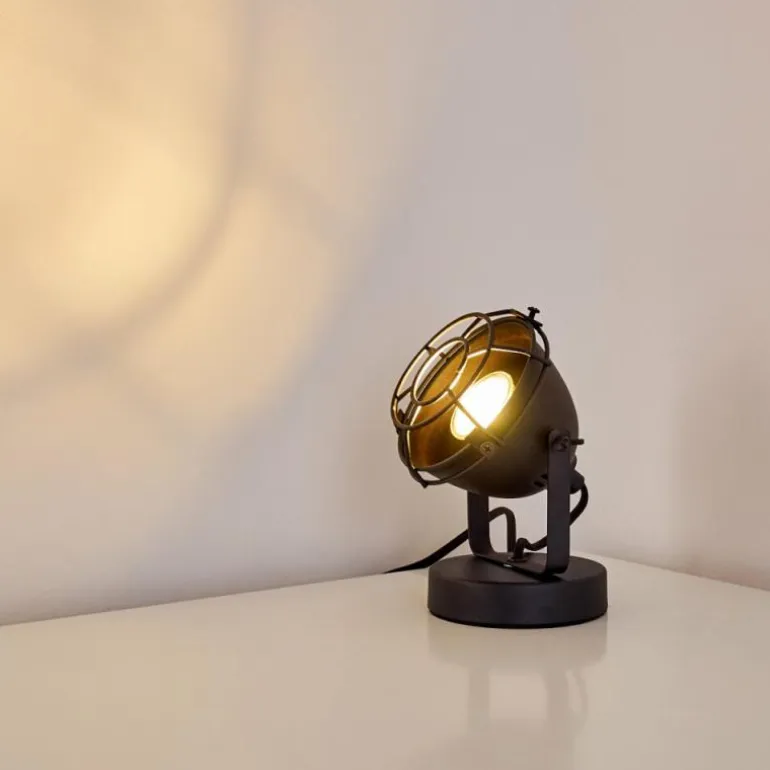 Lampe à poser Glostrup Noir, 1 lumière