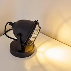 Lampe à poser Glostrup Noir, 1 lumière