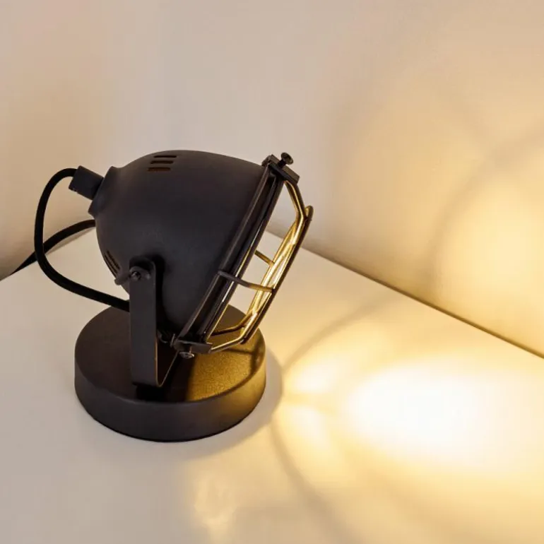 Lampe à poser Glostrup Noir, 1 lumière