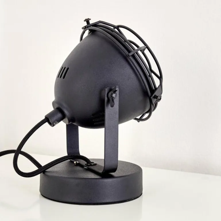 Lampe à poser Glostrup Noir, 1 lumière