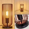 Lampe à poser Gresso Noir, 1 lumière