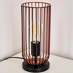 Lampe à poser Gresso Noir, 1 lumière
