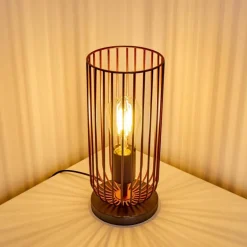 Lampe à poser Gresso Noir, 1 lumière