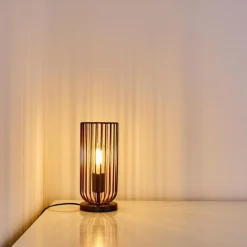 Lampe à poser Gresso Noir, 1 lumière