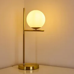 Lampe à poser Hogatza Laiton, 1 lumière