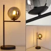 Lampe à poser Hogatza Noir, 1 lumière