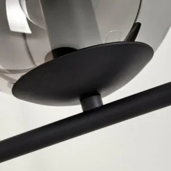 Lampe à poser Hogatza Noir, 1 lumière