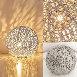 Lampe à poser Kobenhavn Argenté, 1 lumière