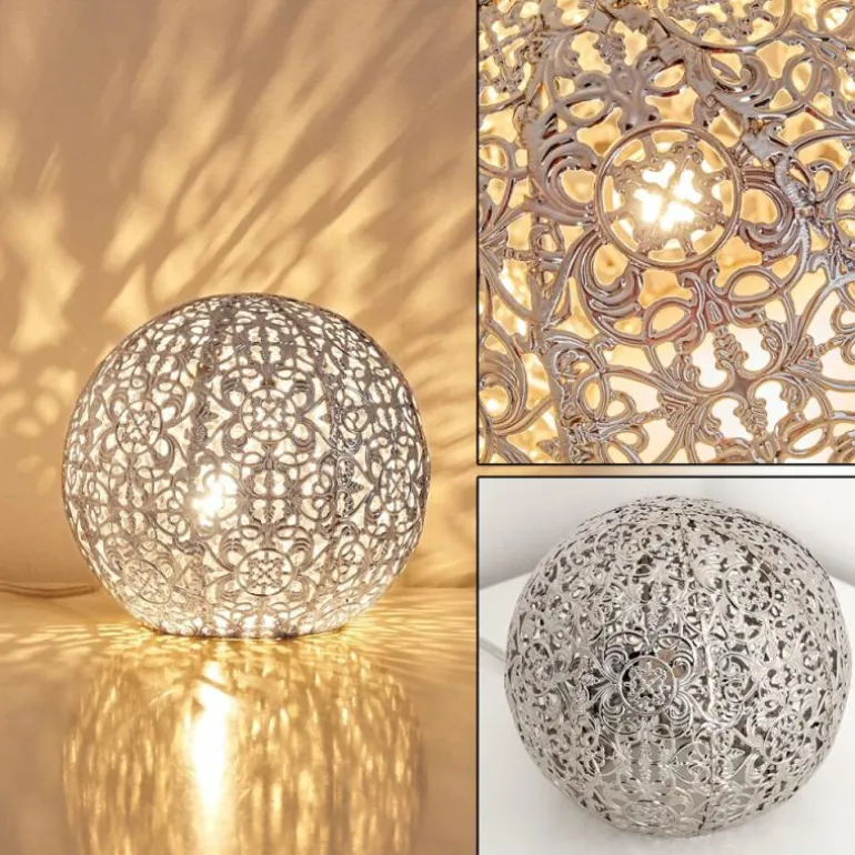 Lampe à poser Kobenhavn Argenté, 1 lumière