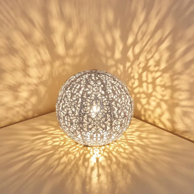 Lampe à poser Kobenhavn Argenté, 1 lumière