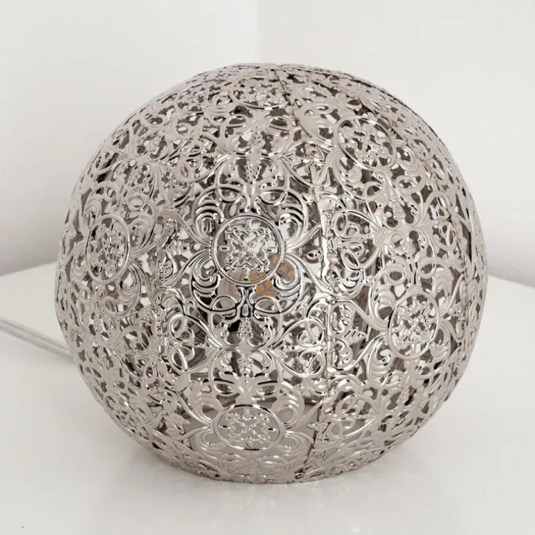Lampe à poser Kobenhavn Argenté, 1 lumière