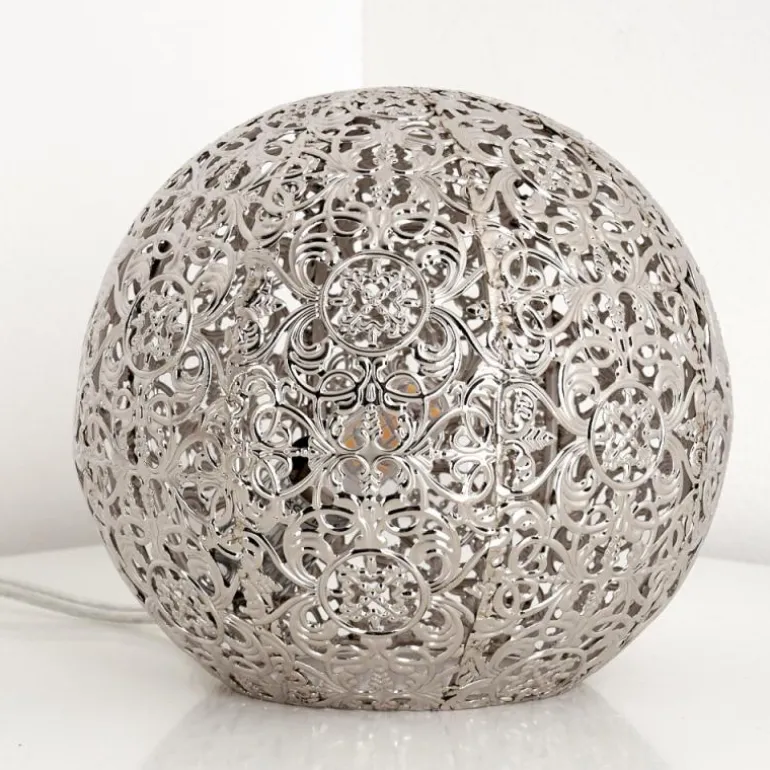 Lampe à poser Kobenhavn Argenté, 1 lumière