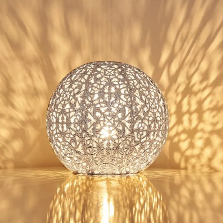 Lampe à poser Kobenhavn Argenté, 1 lumière