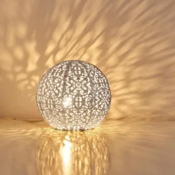 Lampe à poser Kobenhavn Argenté, 1 lumière