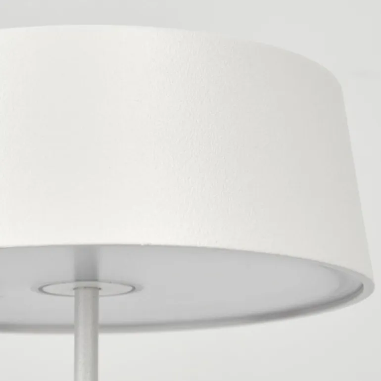 Lampe à poser Kouvi LED Blanc, 1 lumière
