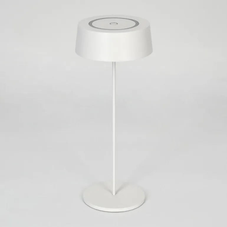Lampe à poser Kouvi LED Blanc, 1 lumière