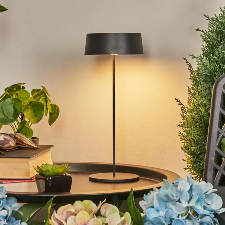 Lampe à poser Kouvi LED Noir, 1 lumière