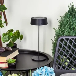 Lampe à poser Kouvi LED Noir, 1 lumière
