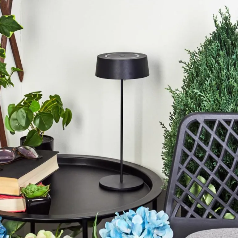 Lampe à poser Kouvi LED Noir, 1 lumière