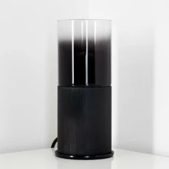 Lampe à poser Kuparuk Fumée, Noir, 1 lumière