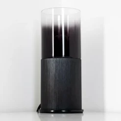Lampe à poser Kuparuk Fumée, Noir, 1 lumière
