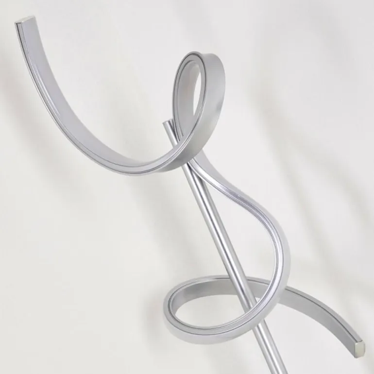 Lampe à poser Lavaca LED Argenté, 1 lumière