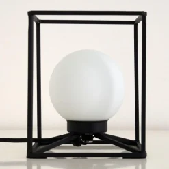 Lampe à poser Legano Noir, 1 lumière