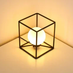 Lampe à poser Legano Noir, 1 lumière