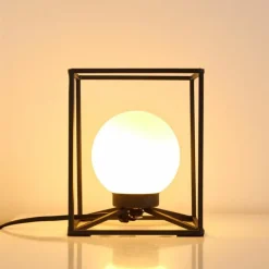 Lampe à poser Legano Noir, 1 lumière