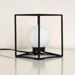 Lampe à poser Legano Noir, 1 lumière