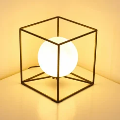 Lampe à poser Legano Noir, 1 lumière