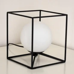 Lampe à poser Legano Noir, 1 lumière