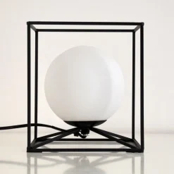 Lampe à poser Legano Noir, 1 lumière