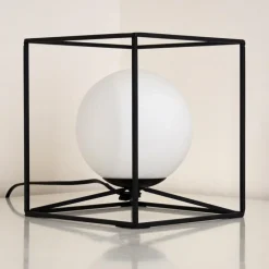 Lampe à poser Legano Noir, 1 lumière