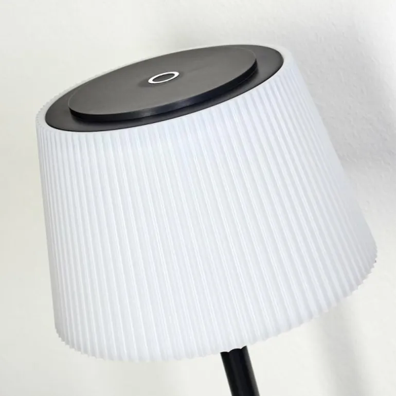 Lampe à poser Longchamps LED Noir, 1 lumière