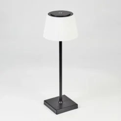 Lampe à poser Longchamps LED Noir, 1 lumière