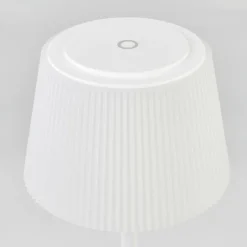 Lampe à poser Longchamps LED Blanc, 1 lumière