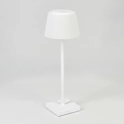 Lampe à poser Longchamps LED Blanc, 1 lumière