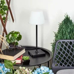 Lampe à poser Mayordomo LED Noir, 1 lumière